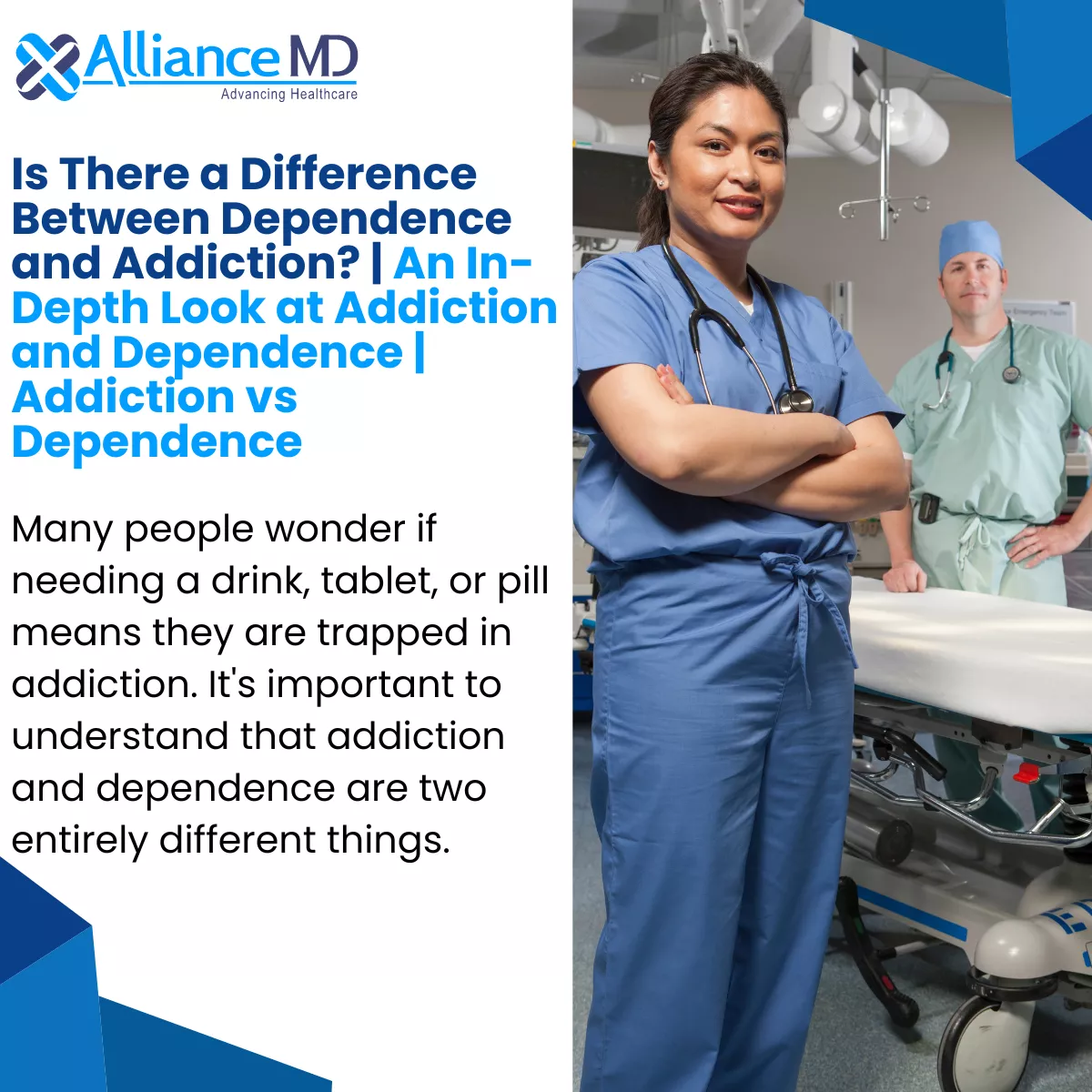 Is There a Difference Between Dependence and Addiction